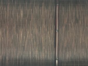 入江泰吉旧居　茶室　葦簀張りの天井を見る（図版出処：岡田撮影）